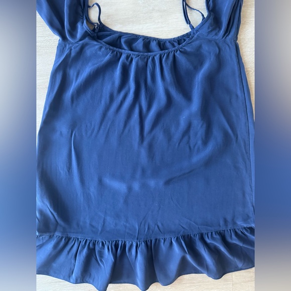 Lilly Pulitzer Candice Silk Dress in True Navy SZ XS - Picture 7 of 8